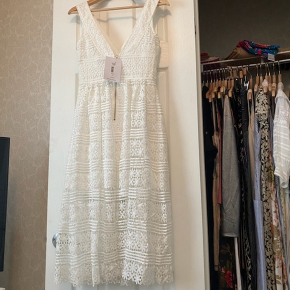 Badgley Mischka white dress - Picture 2 of 3